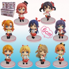 9款LoveLiveQ版底板公仔