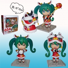 初音中国风舞狮654号换脸公仔