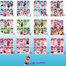 12款LoveLive矢泽妮可8个装书签