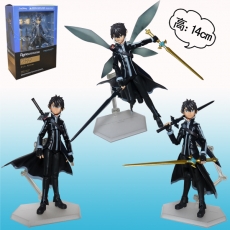 刀剑神域桐人figma289号换脸公仔
