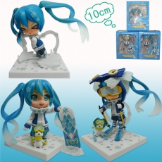 3款雪初音滑雪版盒装公仔(套)