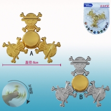 2色海盗王骷髅头手指陀螺