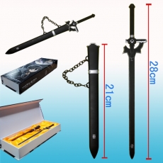 刀剑神域28cm带鞘盒装大武器