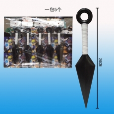 火影5个装白带胶苦无(大)