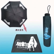 初音变色雨伞