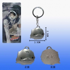 家庭教师云豆金属吊坠匙扣