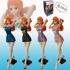 4色海盗王礼服娜美站姿大手办