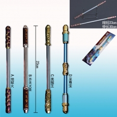 4款王者荣耀孙悟空23cm可伸缩武器