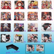 16款横版平纹PU两折钱包(A)