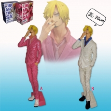 2色海盗王KOA香吉士拿烟手办