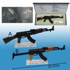 2款AK47枪拼装模型(小)