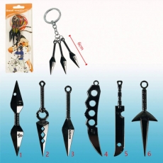 6款火影武器三坠匙扣