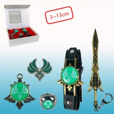 原神标志手带+武器五件套E款