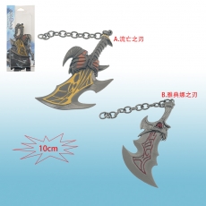 2款战神5卡装10cm武器之刃