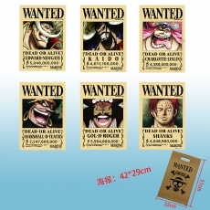 海盗王6张新六皇最新通缉令海报