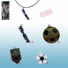 4款蓝色监狱吊坠项链