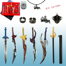 我独自升级戒指+武器十件套