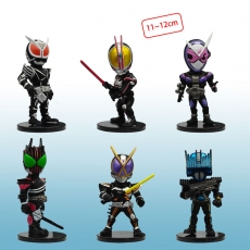 6款假面骑士黑底板公仔