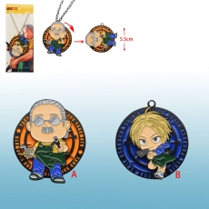 2款坂本日常人物旋转项链