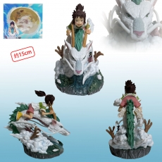 千与千寻小白龙场景手办