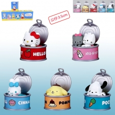 5款三丽欧彩色罐头公仔