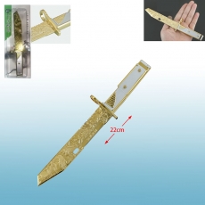 三角洲行动22cm黄金龙牙刀卡装武器