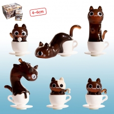 6款猫咪咖啡杯搞怪公仔