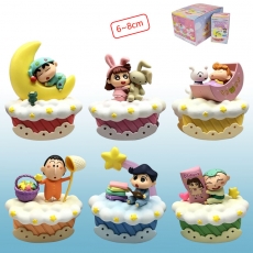 6款蜡笔小新晚安云朵摇篮公仔